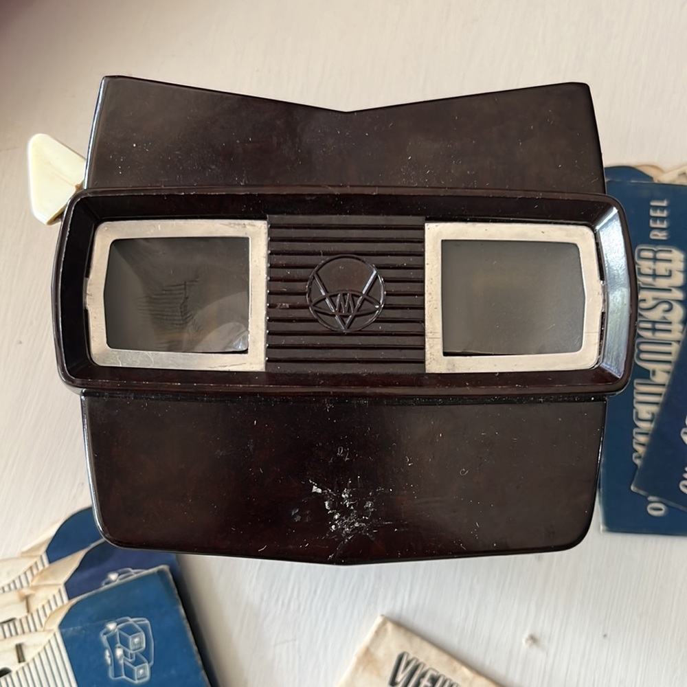 Rare 1958 Sawyers Viewmaster Belgium with 3 dimension full color reels/s…